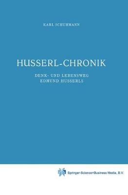 Husserl-Chronik