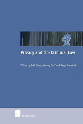 Privacy and the Criminal Law