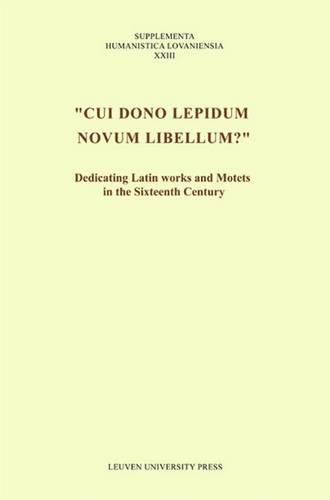 "Cui dono lepidum novum libellum?"