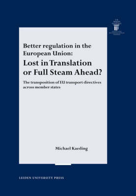 Better Regulation in the European Union