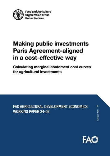 Making public investments Paris Agreement-aligned in a cost-effective way