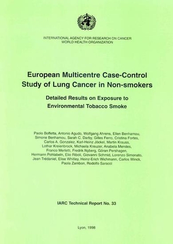 European multicentre case-control study of lung cancer in non-smokers