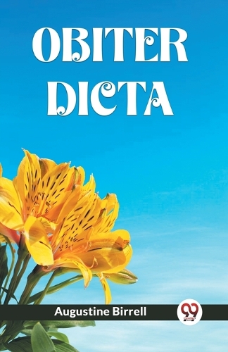 OBITER DICTA (Edition2023)