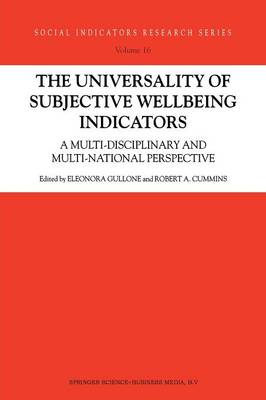 The Universality of Subjective Wellbeing Indicators