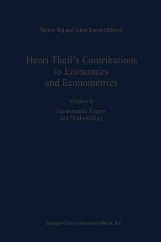 Henri Theil’s Contributions to Economics and Econometrics