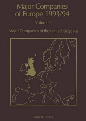 Major Companies of Europe 1993/94