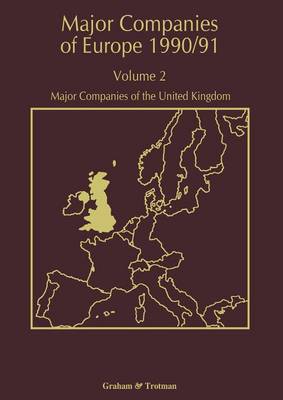 Major Companies of Europe 1990/91