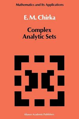 Complex Analytic Sets