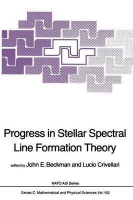 Progress in Stellar Spectral Line Formation Theory