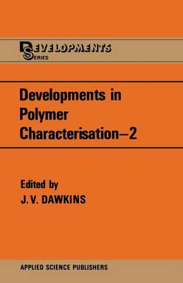 Developments in Polymer Characterisation