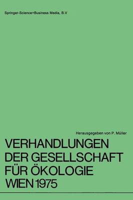 Verhandlungen der Gesellschaft für Ökologie Wien 1975