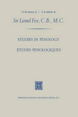Studies in Penology / Études Pénologiques