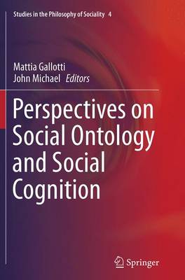 Perspectives on Social Ontology and Social Cognition
