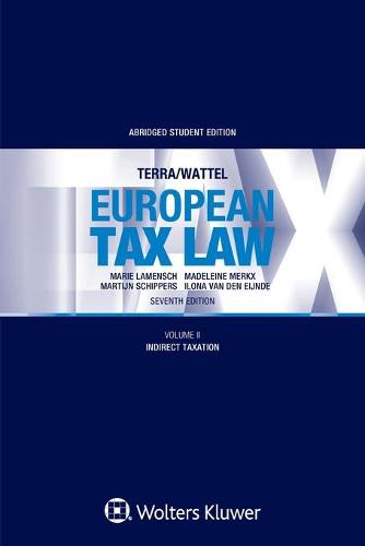 European Tax Law