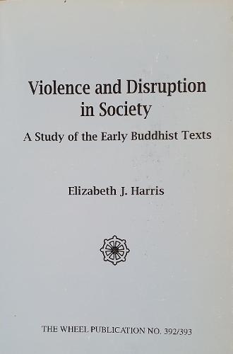 Violence and Disruption in Society