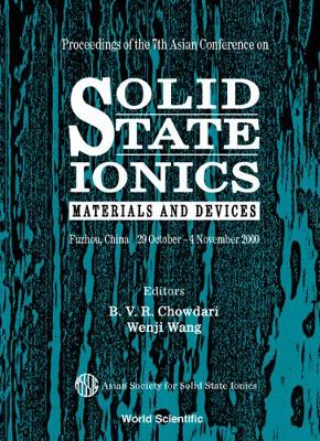 Solid State Ionics: Materials & Devices, Procs Of The 7th Asian Conf