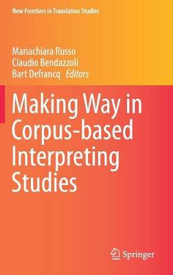 Making Way in Corpus-based Interpreting Studies