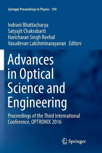 Advances in Optical Science and Engineering