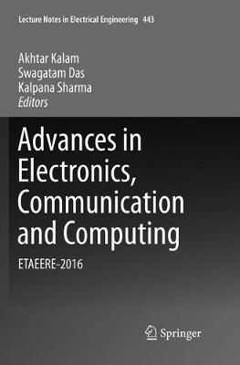 Advances in Electronics, Communication and Computing