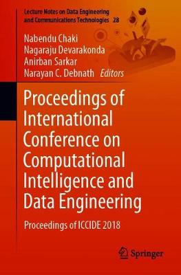 Proceedings of International Conference on Computational Intelligence and Data Engineering