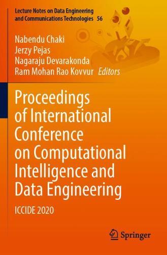 Proceedings of International Conference on Computational Intelligence and Data Engineering