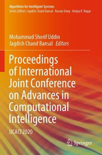 Proceedings of International Joint Conference on Advances in Computational Intelligence