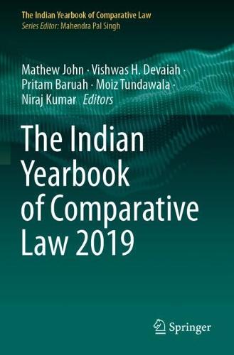 The Indian Yearbook of Comparative Law 2019