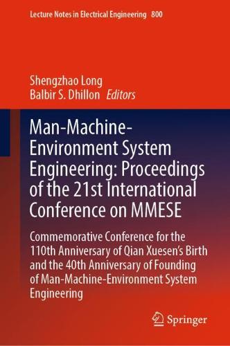 Man-Machine-Environment System Engineering: Proceedings of the 21st International Conference on MMESE