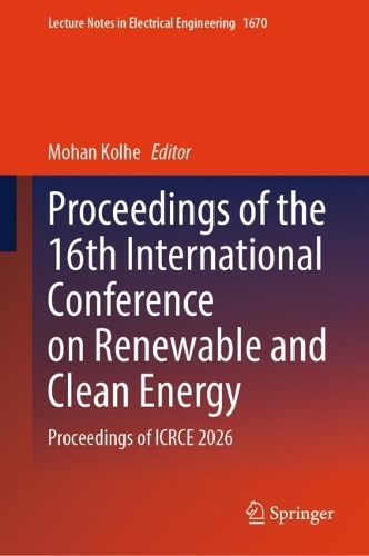 Proceedings of the 16th International Conference on Renewable and Clean Energy