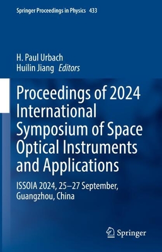 Proceedings of 2024 International Symposium of Space Optical Instruments and Applications