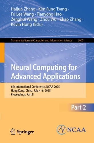 Neural Computing for Advanced Applications