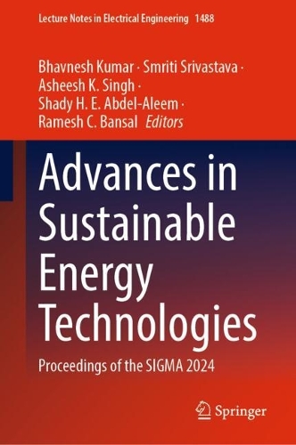 Advances in Sustainable Energy Technologies