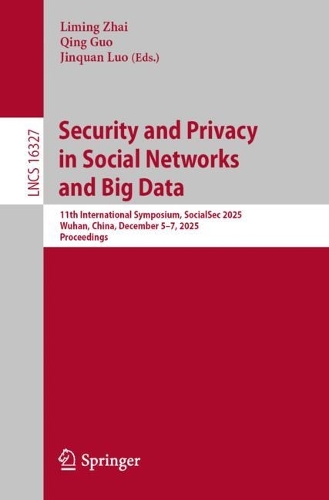 Security and Privacy in Social Networks and Big Data