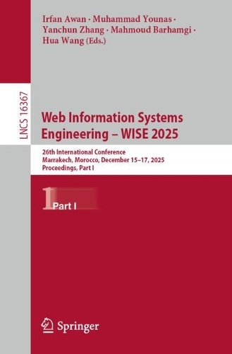 Web Information Systems Engineering - WISE 2025