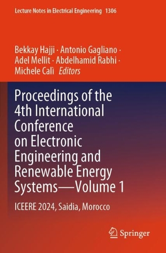 Proceedings of the 4th International Conference on Electronic Engineering and Renewable Energy Systems—Volume 1