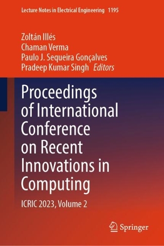 Proceedings of International Conference on Recent Innovations in Computing