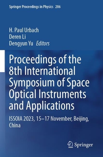Proceedings of the 8th International Symposium of Space Optical Instruments and Applications
