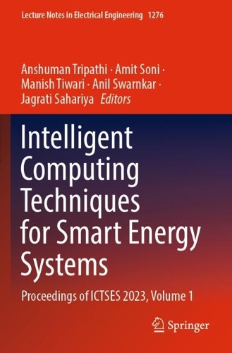 Intelligent Computing Techniques for Smart Energy Systems
