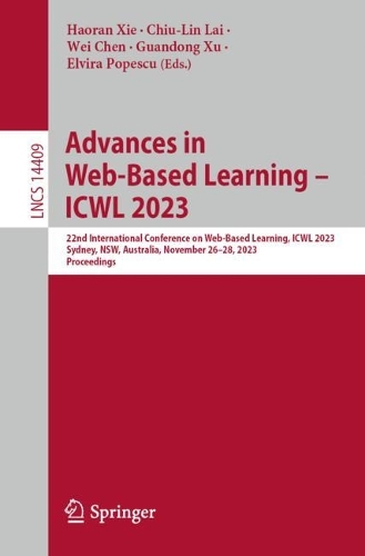 Advances in Web-Based Learning – ICWL 2023