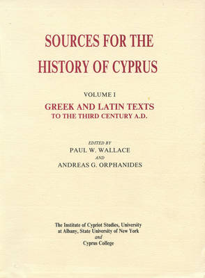 Greek and Latin Texts to the Third Century A.D.