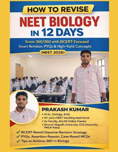 How to Revise NEET Biology in 12 Days Score 360/360 with NCERT revision