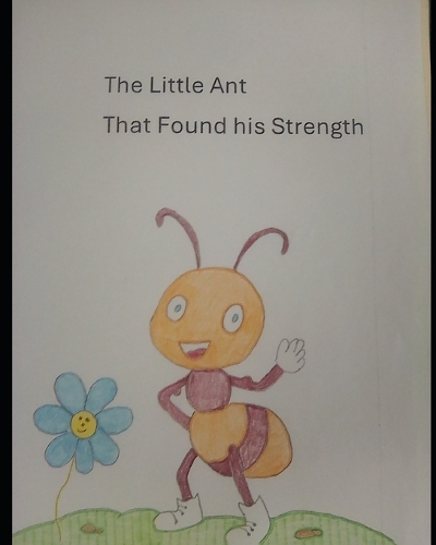 The little ant that found his strength