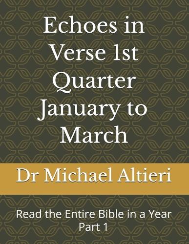 Echoes in Verse 1st Quarter January to March