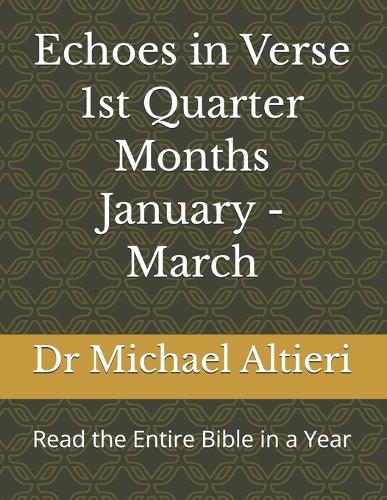 Echoes in Verse 1st Quarter Months January - March