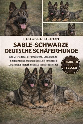 Sable-Schwarze Deutsche Schäferhunde