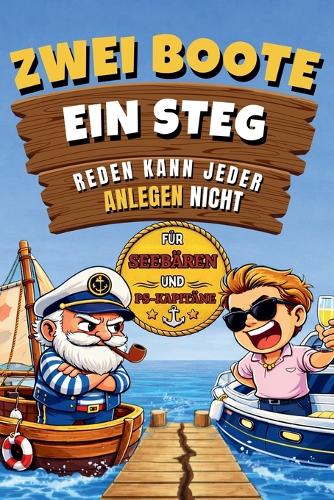 Zwei Boote ein Steg