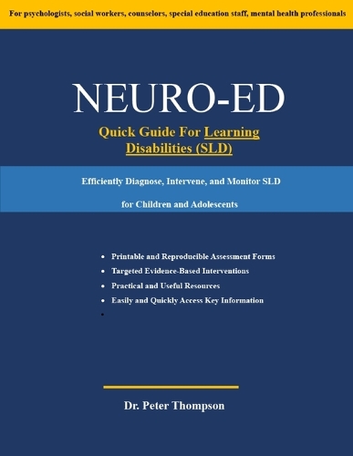 Neuro-Ed Quick Guide For Learning Disabilities