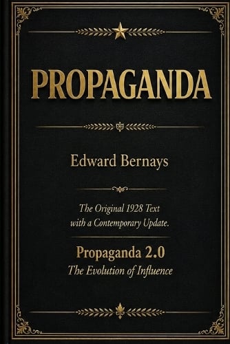 Propaganda The Original 1928 Text with a Contemporary Update Propaganda 2.0 - The Evolution of Influence