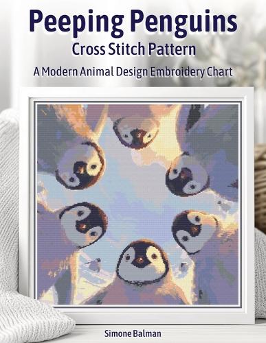 Peeping Penguins Cross Stitch Pattern