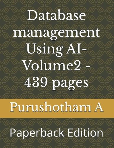 Database management Using AI- Volume2